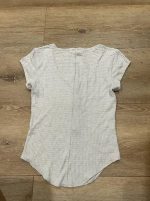 Free People Top Waffle Knit thumbnail 2