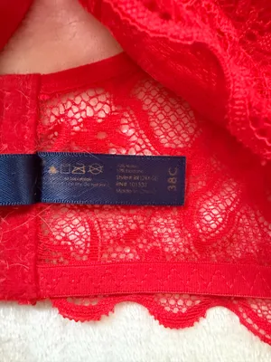 Rachel Rachel Roy Red Lace Longline Underwire Bra 38C thumbnail 6
