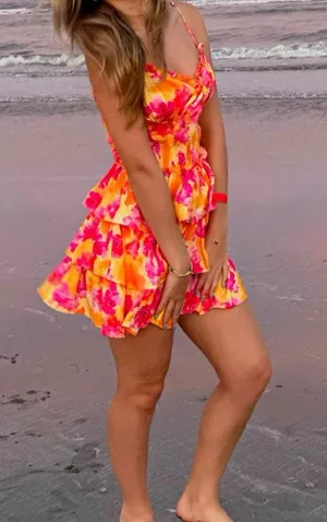 Dress Orange thumbnail 1
