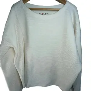 MAEVE Anthropologie Women's Cream Ribbed Long Sleeve Tunic Large‎ thumbnail 1