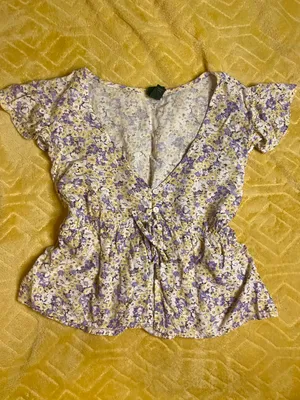 Floral Crop Top thumbnail 2