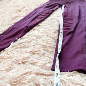 Free People FP Movement Refine Leggings in Deep Plum XS thumbnail 6