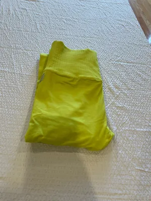 Free people neon yellow leggings S women thumbnail 2