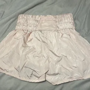 Free People Movement light pink shorts - Free people way home thumbnail 2