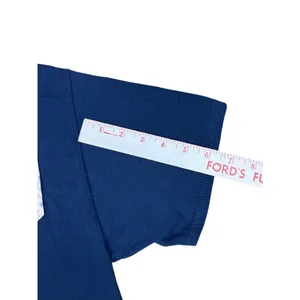 Fruit of the Loom Women’s Navy T-Shirt Quilt Patch‎ Floral Handmade Medium thumbnail 7