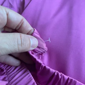 Juicy Couture Sz XL Hot Pink Satin Pajama‎ Pants Joggers Lounge Pull On thumbnail 5