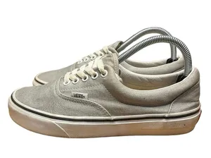 Vans Era Glitter Low Top Lace-up Sneakers - Silver/White - Men's 7 / Women's 8.5 thumbnail 6