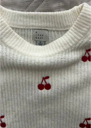 A New Day White Sweater thumbnail 2
