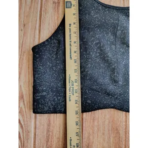 Lululemon x Peloton Energetic Edge Coal Reflective Crop Tank Sports Bra Size 12 thumbnail 5
