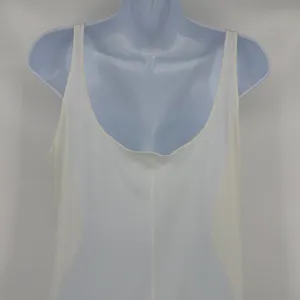 Vtg Lingerie Ivory Lace Trim Slip Dress Sz M Nightgown Coquette Fairy Cottage thumbnail 7