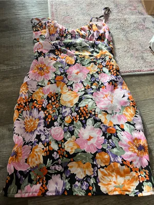 Hello Molly Friendly Banter Floral Mini Dress Size Small/4 thumbnail 13