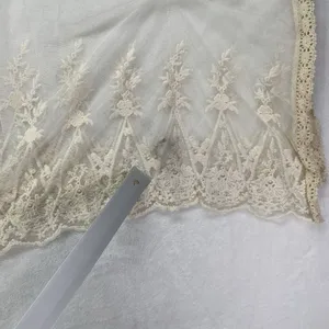Haute Society coverup Womens S Beige Lace Sheer Open Drape Top mesh -‎ flaw thumbnail 3