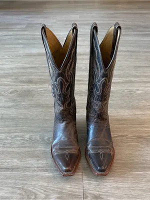Shyanne Women's Loretta Western Snip Toe Boots, Size 5M thumbnail 4