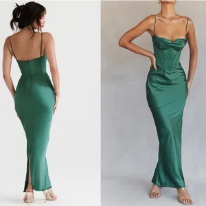 House of CB 'Charmaine' Forest Corset Maxi Dress NWOT size XS‎ thumbnail 2
