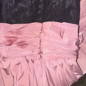 Whimsigoth Black Lace Top Rose Skirt Evening Prom Dress X-Large 3/4 sleeve thumbnail 5