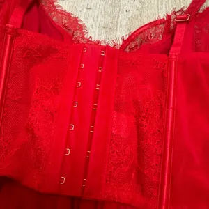 Victoria's Secret Red Corset thumbnail 5