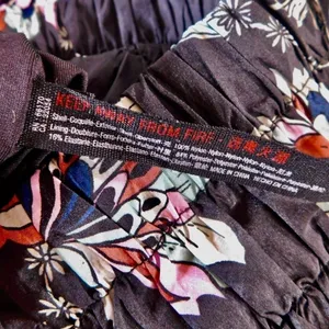 FREE PEOPLE Movement The Way Home‎ Floral Shorts Black Athletic Print X-Small thumbnail 13