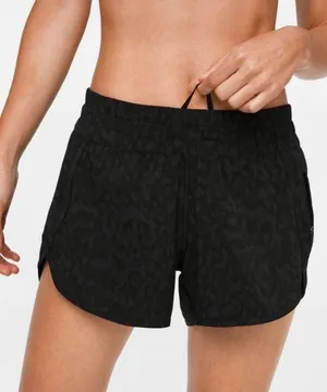 Lululemon Tracker Short V 3” Black Cheetah Shorts thumbnail 1