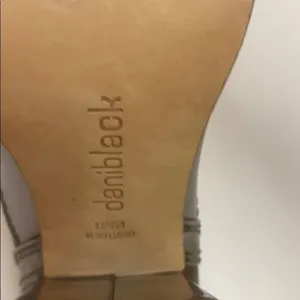 Daniblack open toed shoe booties size 8.5 A14‎ Brown thumbnail 13