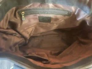 Antonio Melani Black Soft Leather shoulder Handbag /Purse. thumbnail 8