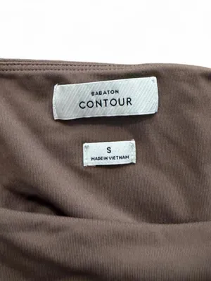 Aritzia Brown Square Neck Top 🐻 thumbnail 2