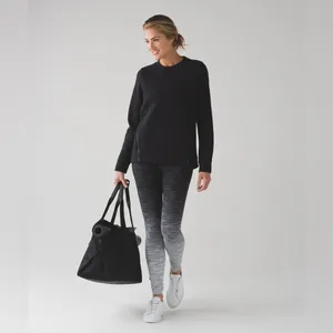 Lululemon Fleece Be True Crew‎ Black thumbnail 2