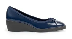 Aerosoles Tema ballet wedge pumps navy Blue, Size 10, NWT no box thumbnail 1