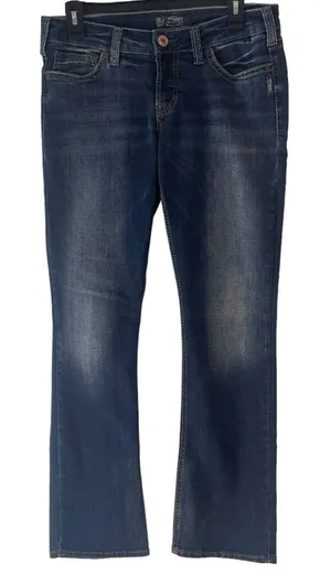 Silver Tuesday Women's Size 32‎ X 31 Low Baby Bootcut Jeans thumbnail 1