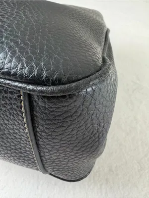 Relic Black Pebbled Shoulder Bag with‎ Flower Charm thumbnail 10