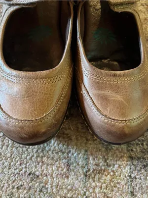 Montana West Montana Tan Brown Leather Mary Jane Flats with Adjustable Strap Sz 9 thumbnail 6