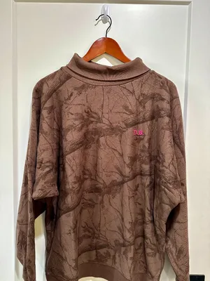 Dairy Boy Diana Rollneck Lowcountry Camo NWT M/L Oversized thumbnail 2