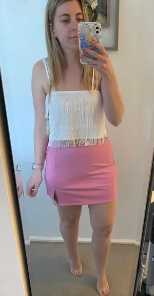 Altar'd State Fringe self tie top thumbnail 1