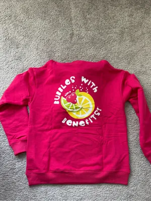 NEW Fuchsia Hoodie Sweatshirt thumbnail 2