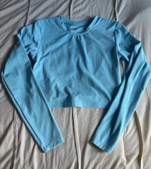 Light Blue All In Motion Athletic Long Sleeve thumbnail 1