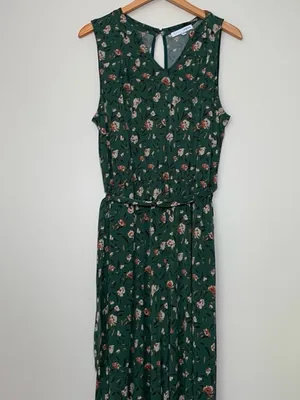 Baltic Born Grove Tank Jumpsuit Green Floral thumbnail 3