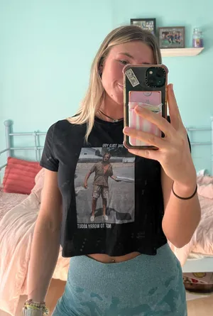 Barstool Sports Daddy Dave Portnoy Cropped Tee thumbnail 1