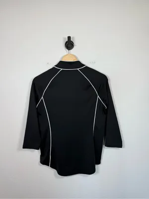 Jofit Women’s Performance Quarter Zip Pullover Golf Tennis Athletic Top S Black thumbnail 4
