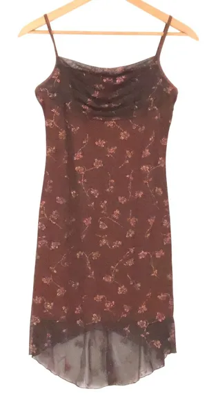 Candy‎ Rocket Vintage Y2K Babydoll Dress Size M Whimsigoth Fairy Grunge Floral thumbnail 1