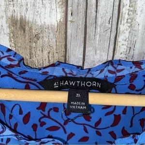 Stitch Fix 41 Hawthorn Tiffany Tulip Blouse •XL thumbnail 4