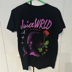 Juice WRLD Black Graphic T thumbnail 2