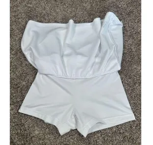 Adidas Core Club Skirt Women’s S Tennis Golf Athletic Skort Mini White Textured thumbnail 8