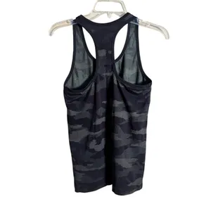 Athleta Speedlight Camo Racerback Tank Black Grey Women's Size Small‎ thumbnail 6