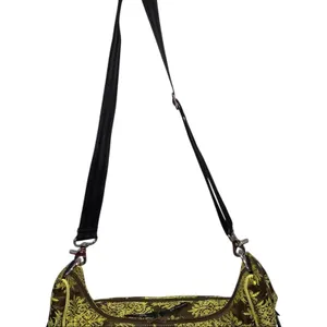 Petunia Pickle Bottom Touring Bag Diaper Bag Brown Yellow Damask Baby‎ Crossbody thumbnail 3