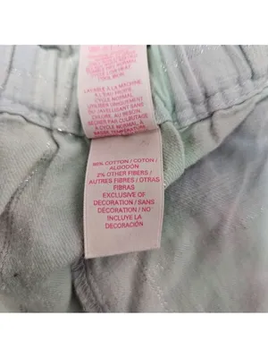 Victoria's Secret Aqua & Purple Pastel Plaid Flannel Pajama Set Women's Small‎ thumbnail 8