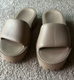 Jeffrey Campbell Lug Sole Slide Sandals 8 thumbnail 1