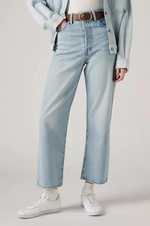 Levi’s Ribcage Straight Ankle Jeans thumbnail 1