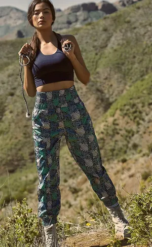 Free People Movement The Way Home Printed Joggers thumbnail 1