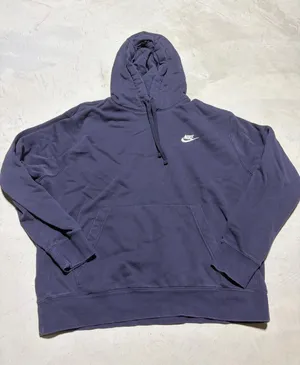Nike dark purple/blue Pullover Hoodie large sweatshirt thumbnail 1