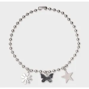 dELiA*s x Target Butterfly Star Flower Charm Choker Necklace NWT Y2K thumbnail 2