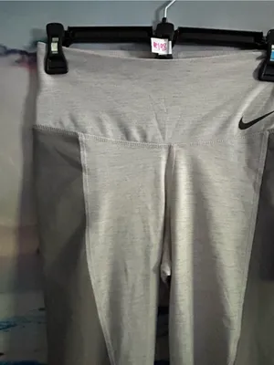 Nike Women’s Gray Dri-FIT High-Waist Leggings SM NWT thumbnail 5